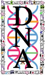 DNA lab sign