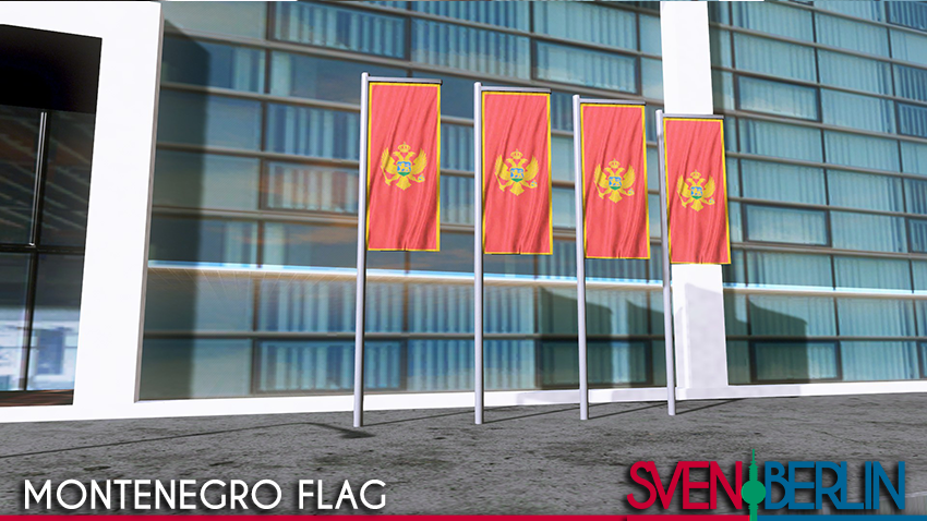 Montenegro flag