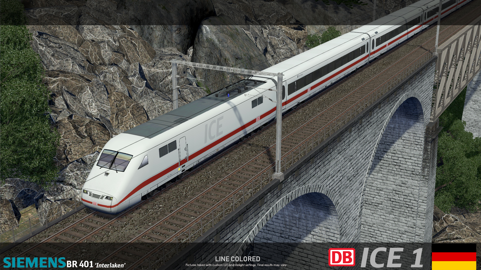 Rame ICE 1 Tz 181 'Interlaken' Lima - Train électrique HO, échelle HO, Neuf
