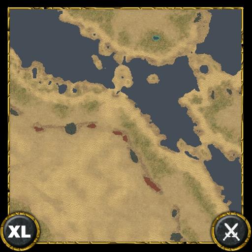 Islands on the coast