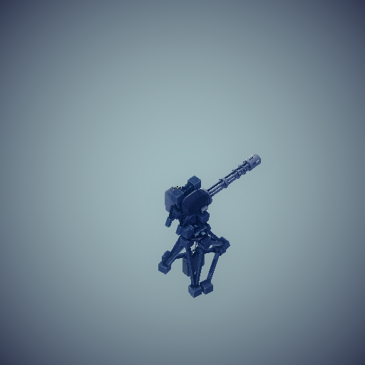 Mounted M134
