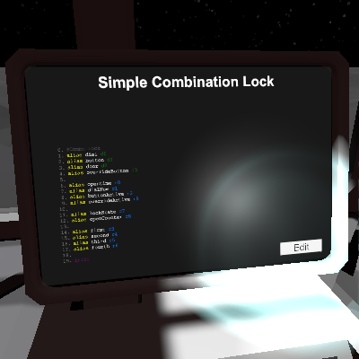Simple Combination Lock