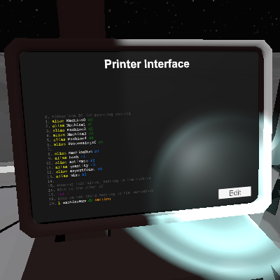 Printer Interface
