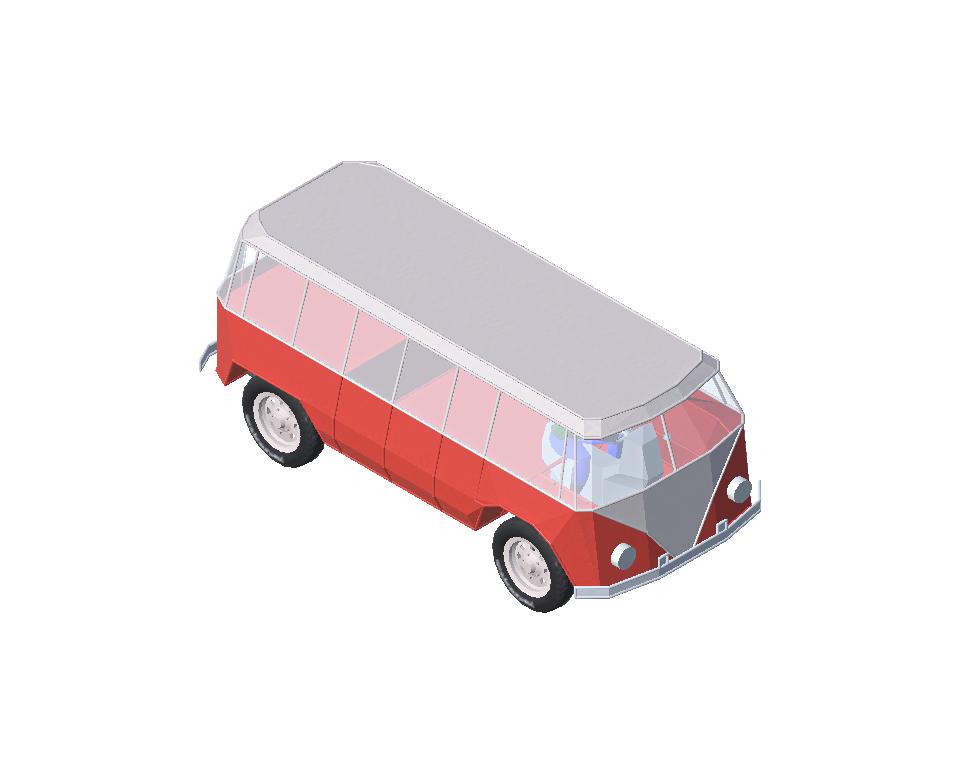 Volkswagen Van By Skropeling
