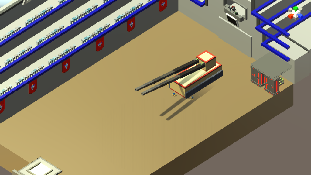(**) Laser siege tank