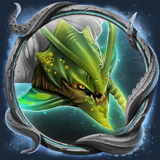 Dark Reef Dragon - Head (old)