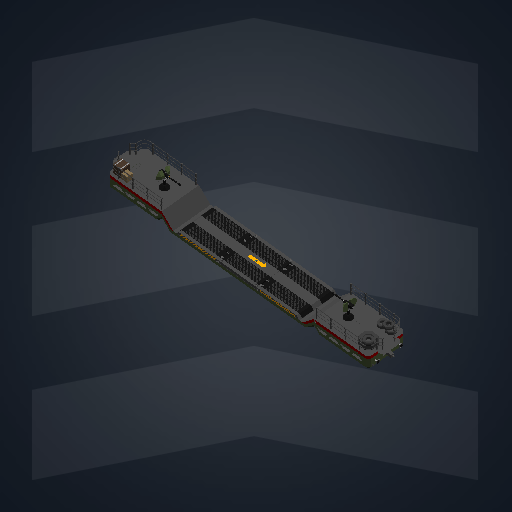 Flat Car (with rotating platform) for "Astaroth"