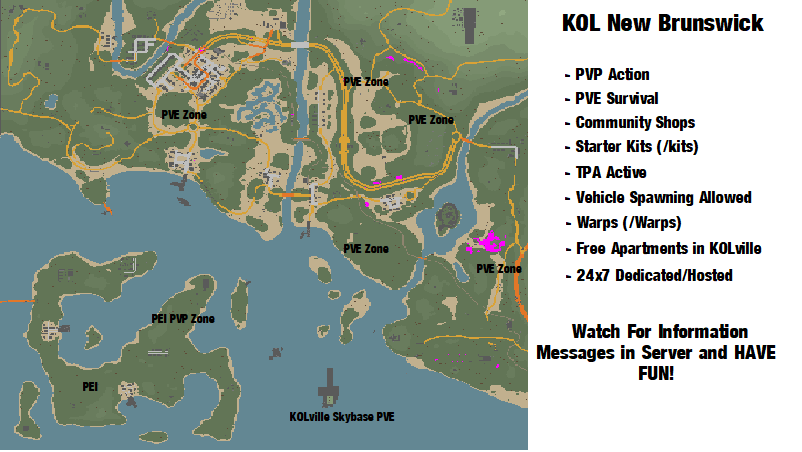 KOL New Brunswick – Unturned Mod