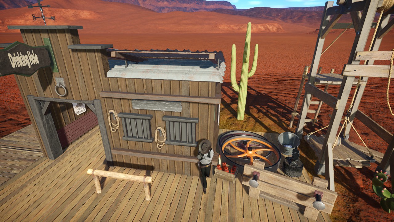 Wild West Drinking hole shop