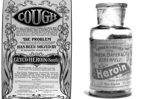 Heroin Branded cough medicine