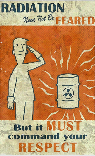 Radiation must be respected