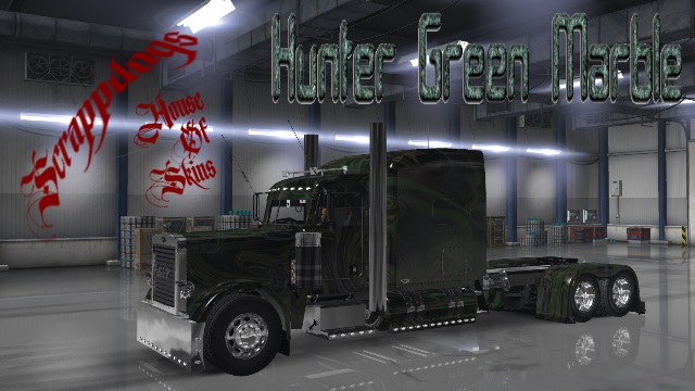 Hunter Green Marble for the Outlaw