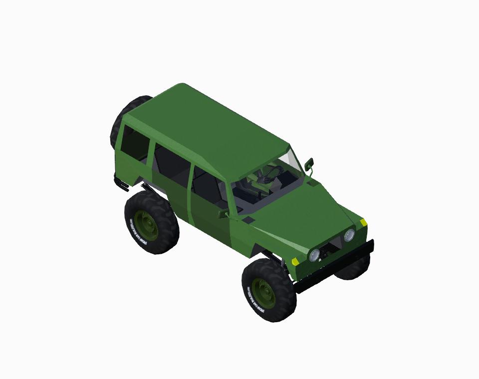 Offroader Mk3 (Portal Axles)