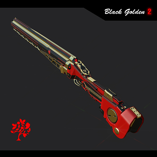 Black Golden 02 - Quad Barrel