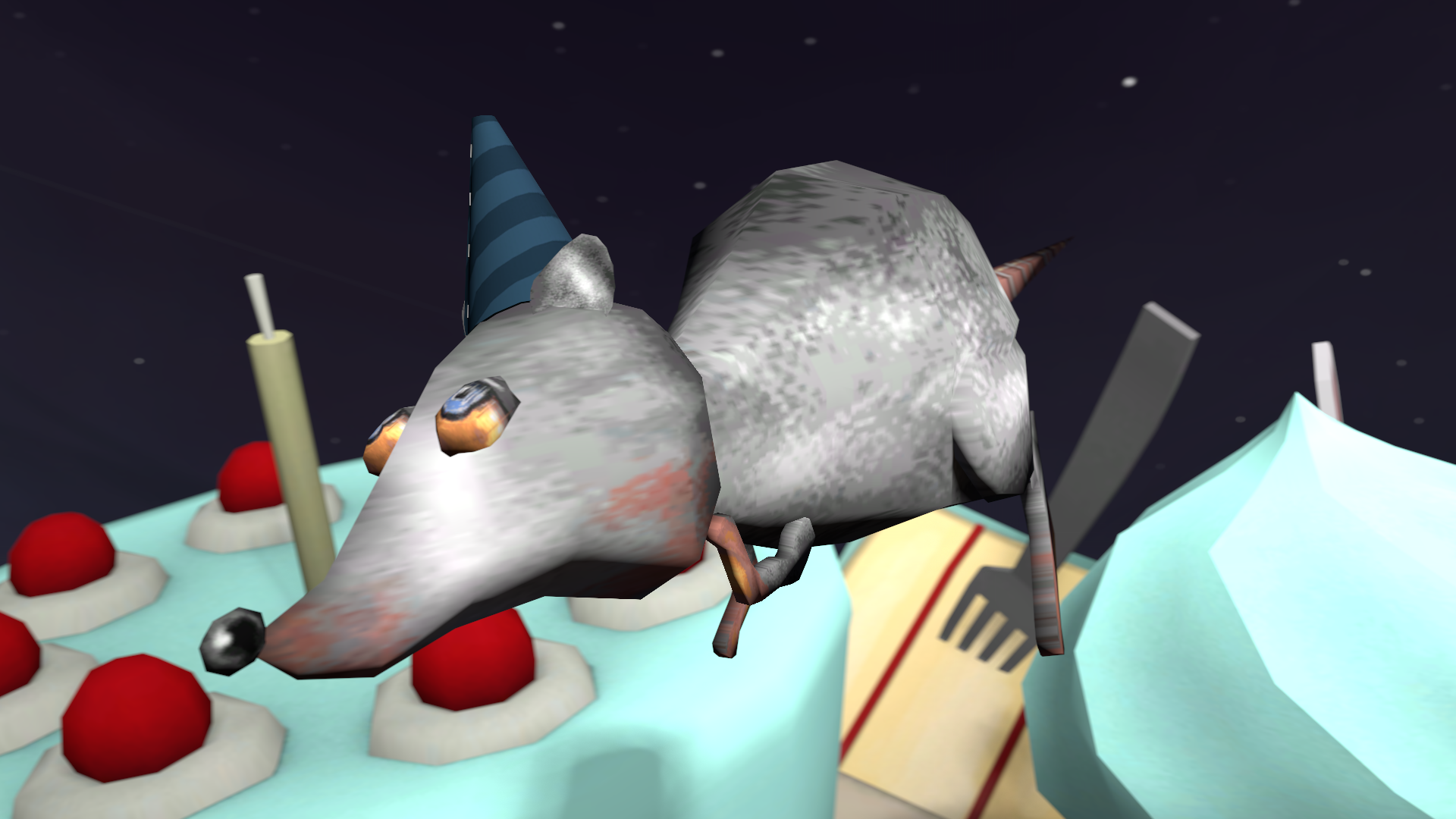 3Dmm Fabrice The Rat (Giant Rat)