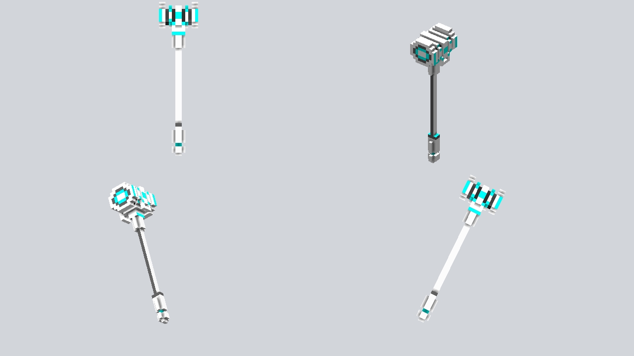 Hyper Dimension Neptunia Blanc hammer