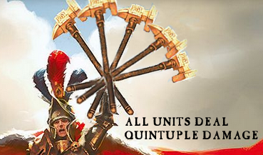 Campaign Modifier: All units deal quintuple damage