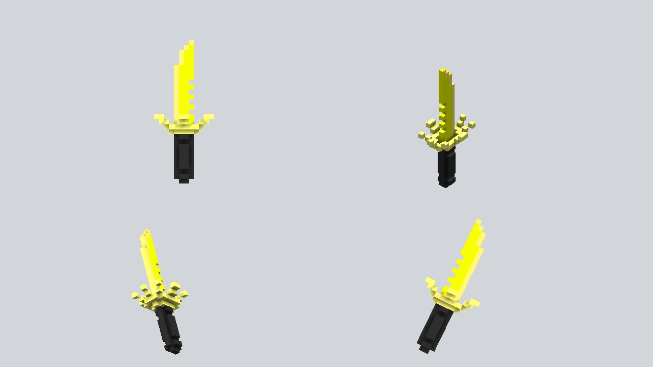 golden knife
