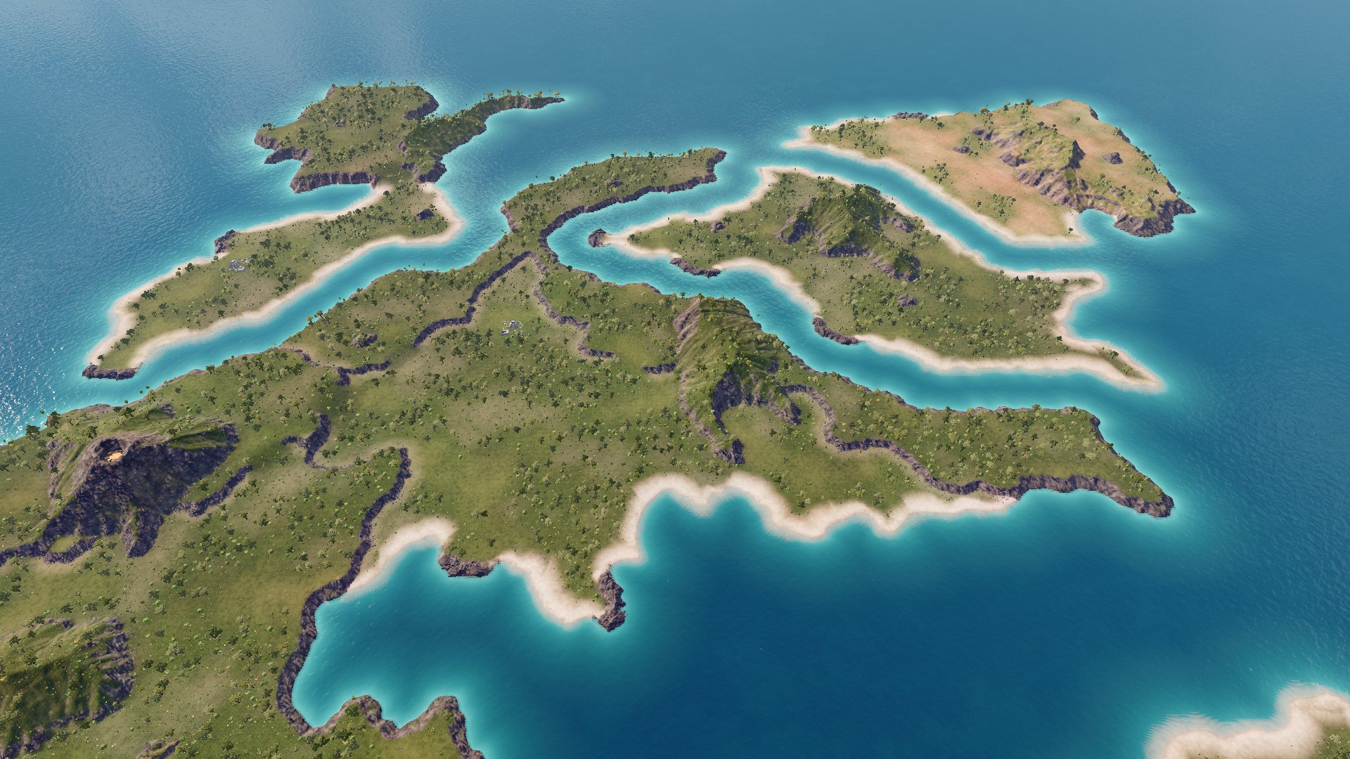 volcano island Filthy Rich Huge