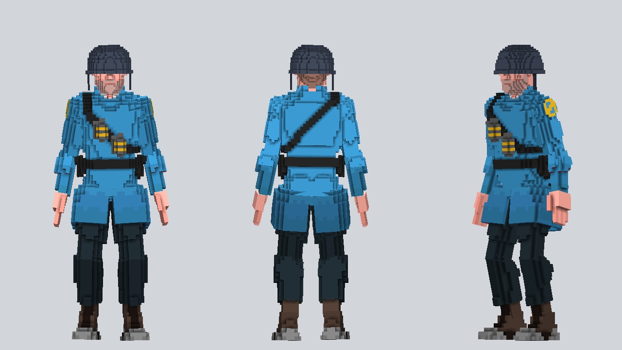 BLU Soldier with Gunboats preview