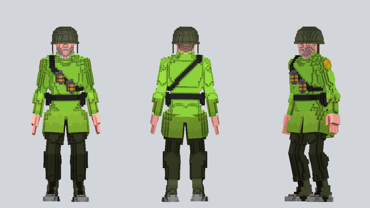 GRN Soldier with Gunboats preview