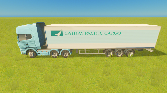 DHJ-Truck 027 Cathay Pacific