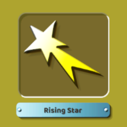 Plaque Rising Star