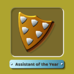 Plaque Assistant of the Year