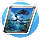 Majestic Dolphin Poster