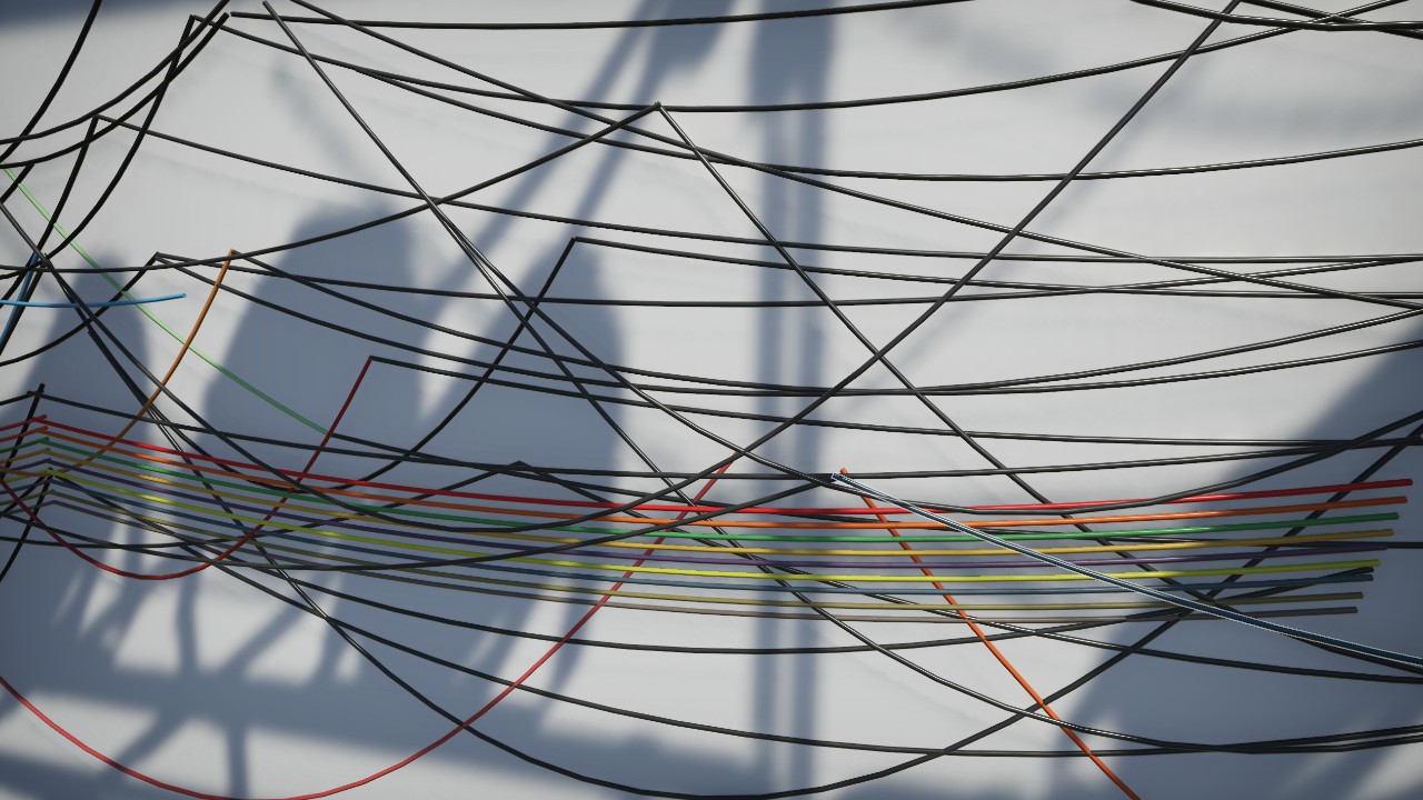 [AA] Electrical Cable (contemporary) 4m Var3