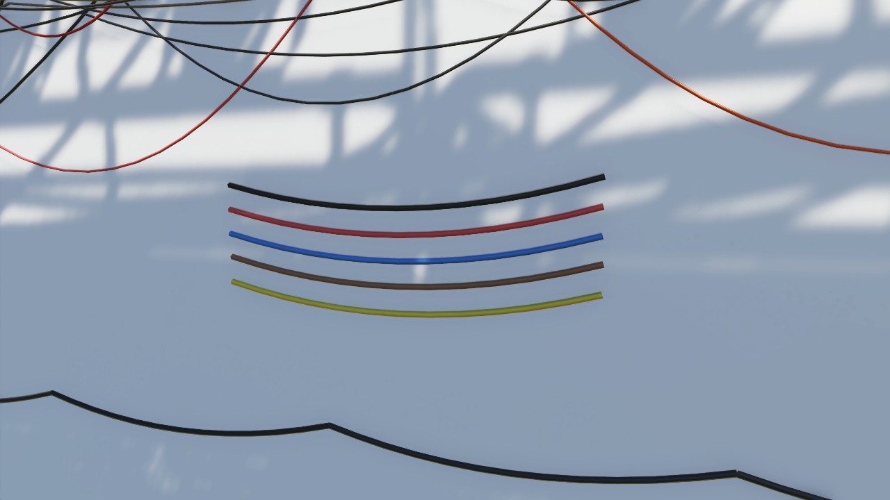 [AA] Electrical Cable (heavy-duty) 2m Var1