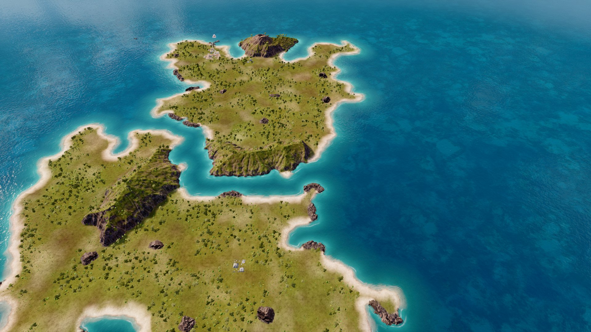 2 Flat Islands