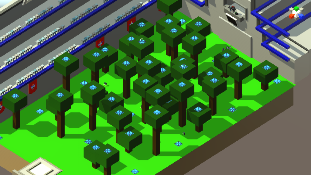 Jump pad forest