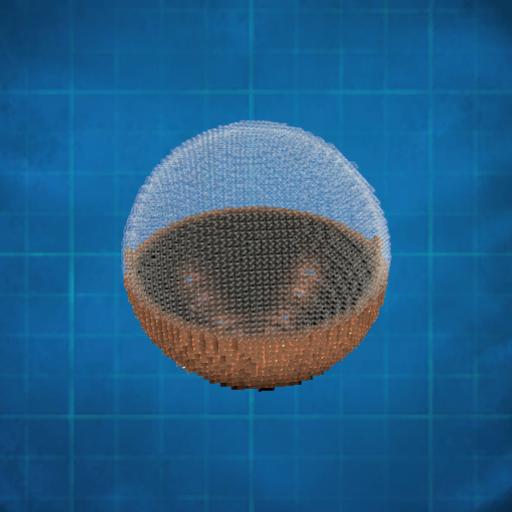 Empty Bubble Sphere