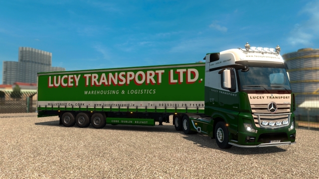 Lucey Transport Merc Actros 2014