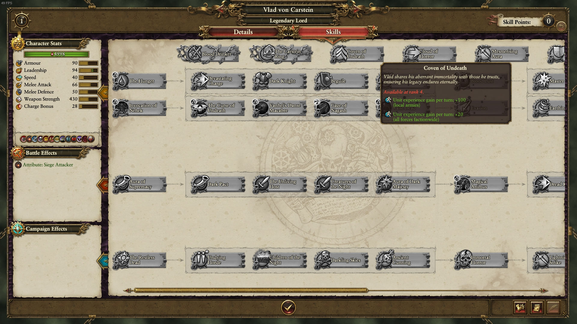 Vlad's Coven of Undeath Tweak - Weak (Designed for Valuable Veterans)