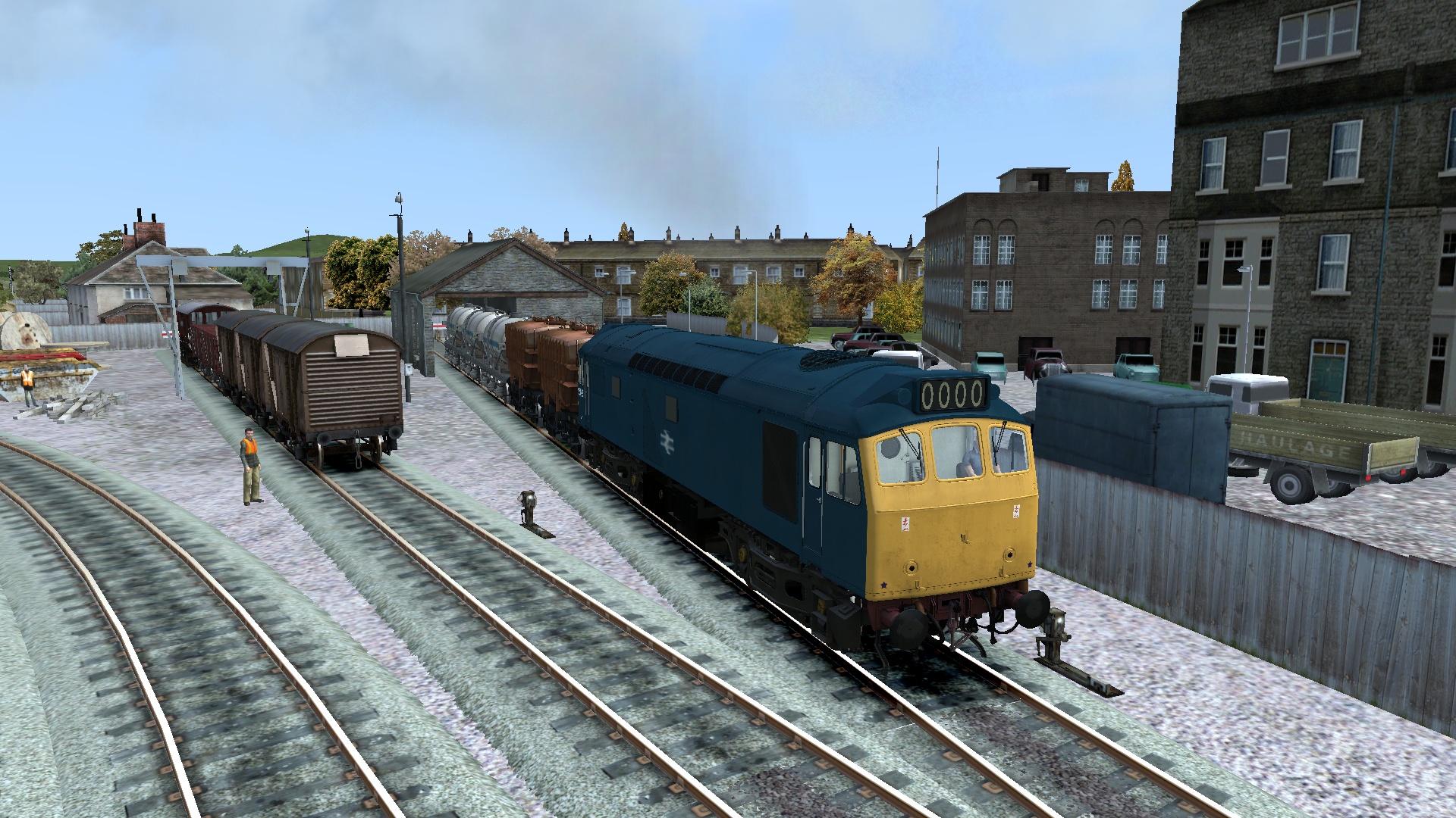 Blue Diesels on Border Lines