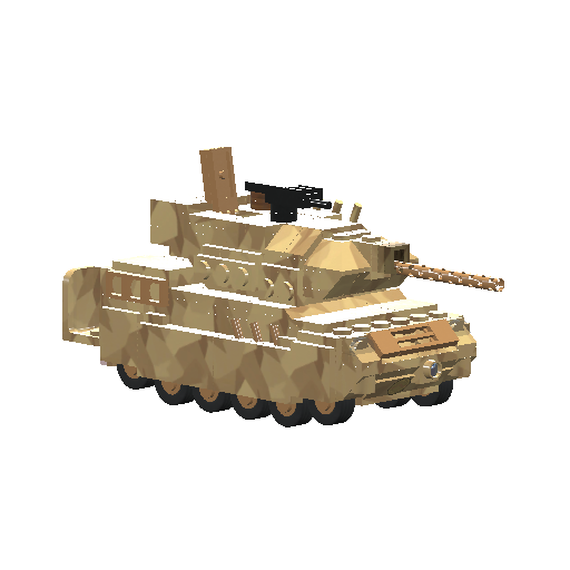 Explosive RC tank