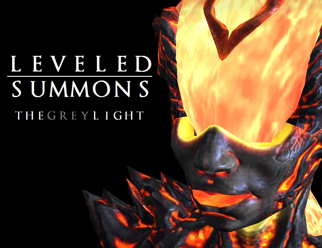 Leveled Summons - Summoned creatures level as you do!