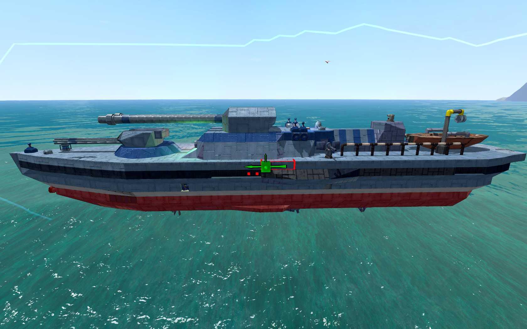 Corvette   Capitalship support vessel