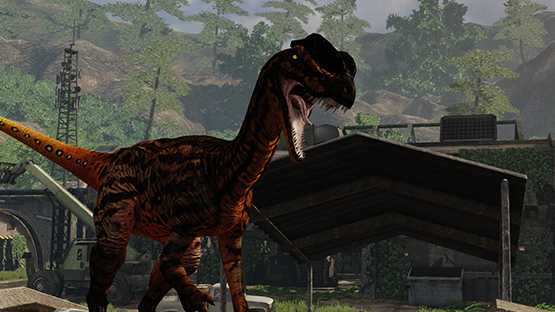 Firetail Dilophosaurus