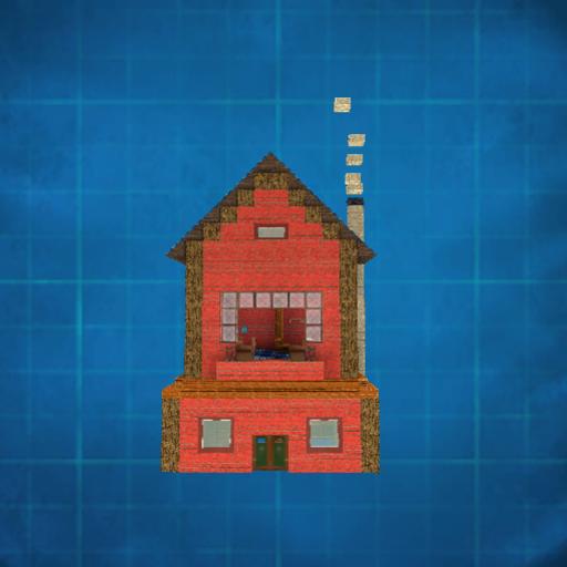 Creatisphere's Red Wood House