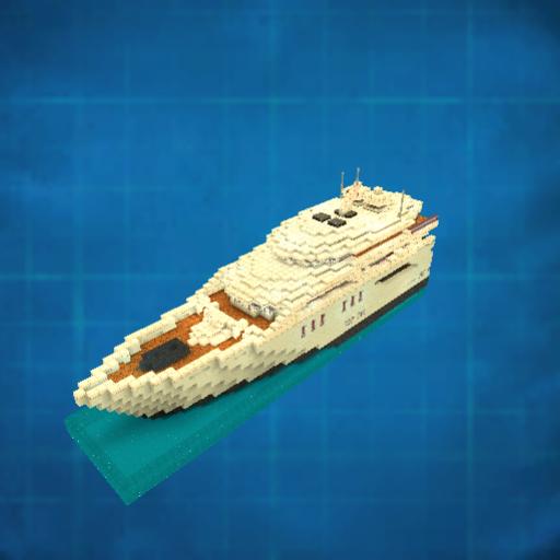 Luxury yacht 1/2