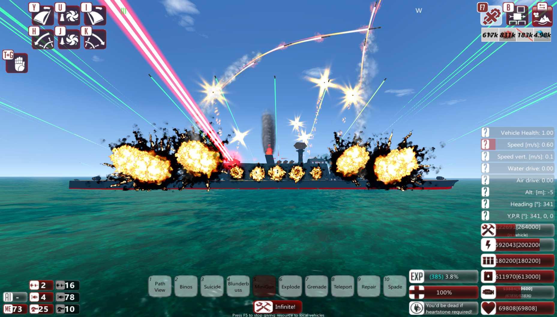 Water God Battleship