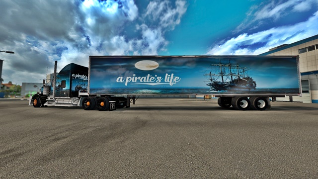 A Pirate's Life Skins - KW900 & Peterbilt Viper 389