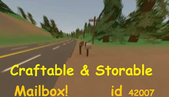 Craftable Mailbox – Unturned Mod