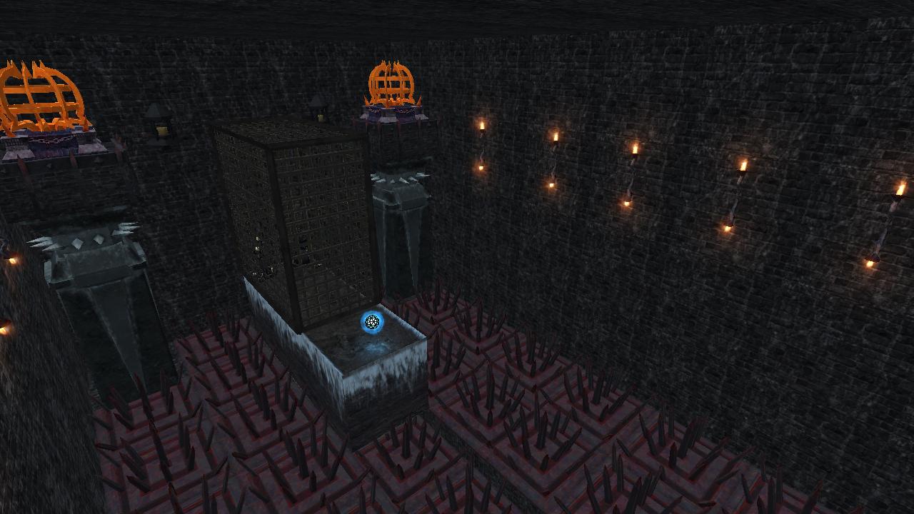 ▼Again level with teleport