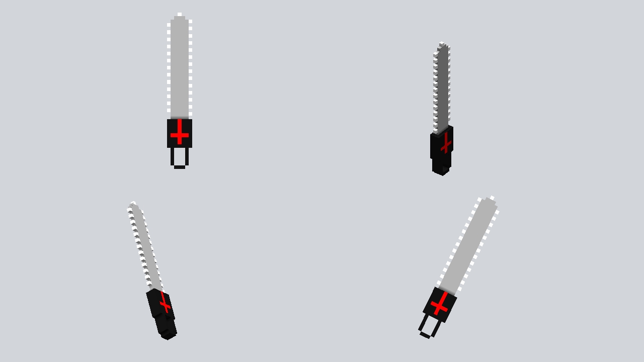 Small Chainsaw Black