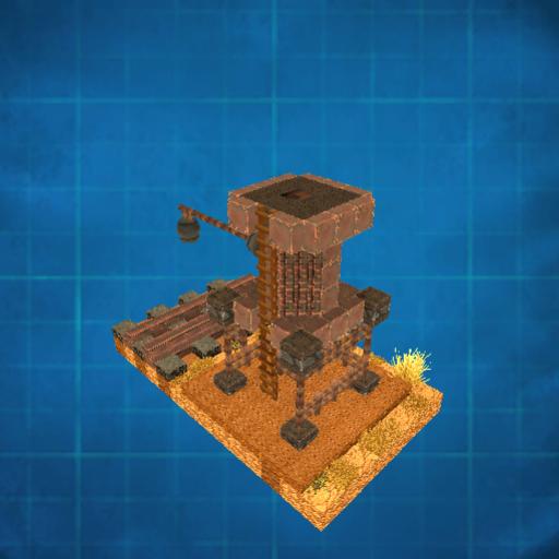 Wild West Water Tower - 321 blocks