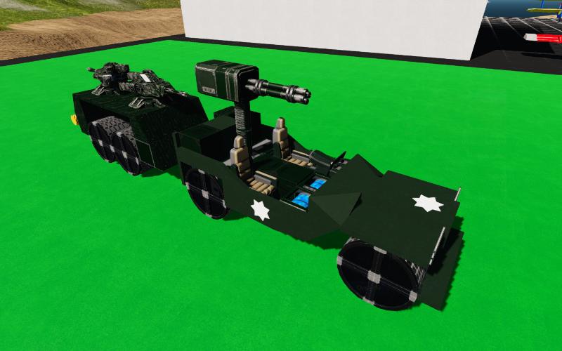 JEEP MINIGUN SUPPORT